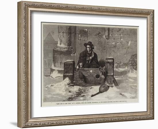 Left Out in the Cold-John Ritchie-Framed Giclee Print