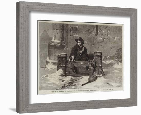 Left Out in the Cold-John Ritchie-Framed Giclee Print