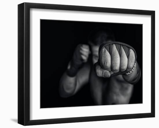 Left Wing-Adrian Vrican-Framed Photographic Print