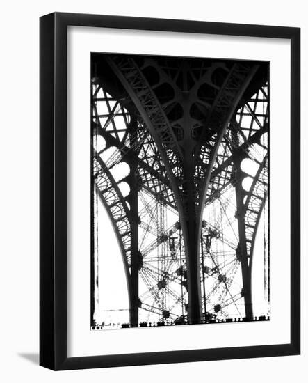 Leg of Eiffel Tower-Beth A^ Keiser-Framed Photographic Print