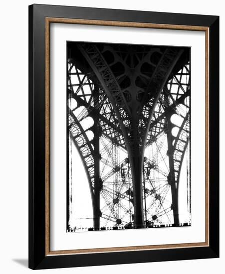 Leg of Eiffel Tower-Beth A^ Keiser-Framed Photographic Print