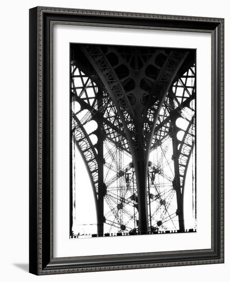 Leg of Eiffel Tower-Beth A^ Keiser-Framed Photographic Print