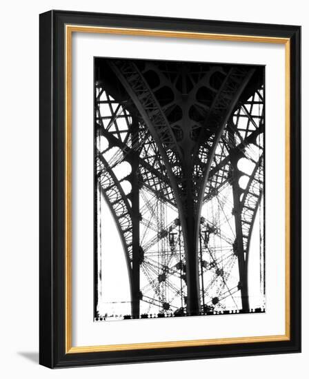 Leg of Eiffel Tower-Beth A^ Keiser-Framed Photographic Print