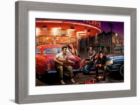 Leg XRoads-Chris Consani-Framed Art Print