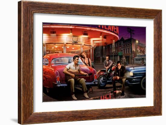 Leg XRoads-Chris Consani-Framed Art Print