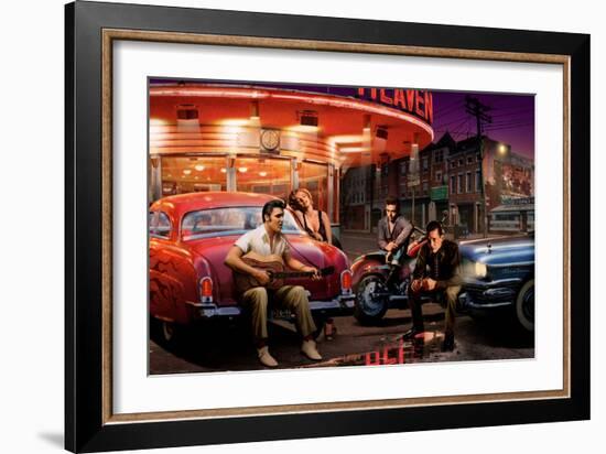 Leg XRoads-Chris Consani-Framed Art Print