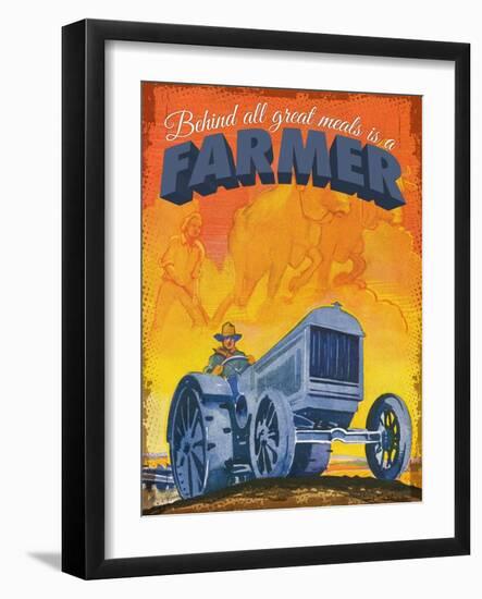 Legacy of the Plow-Nelson Grofe-Framed Giclee Print