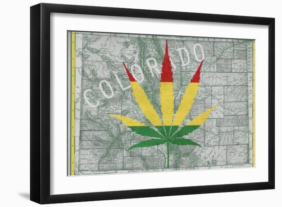 Legalized I: Colorado-Ali Potman-Framed Giclee Print