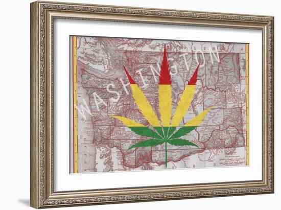 Legalized II: Washington-Ali Potman-Framed Giclee Print