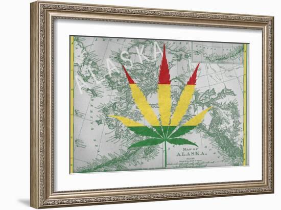 Legalized III: Alaska-Ali Potman-Framed Giclee Print