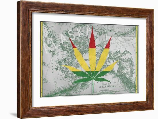 Legalized III: Alaska-Ali Potman-Framed Giclee Print
