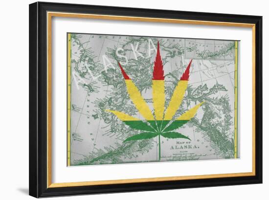 Legalized III: Alaska-Ali Potman-Framed Giclee Print