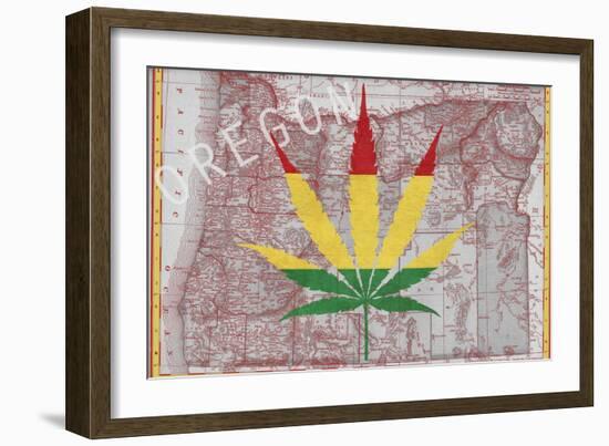 Legalized IV: Oregon-Ali Potman-Framed Giclee Print