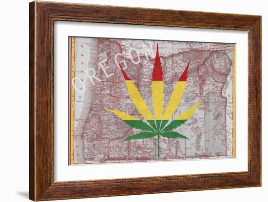 Legalized IV: Oregon-Ali Potman-Framed Giclee Print