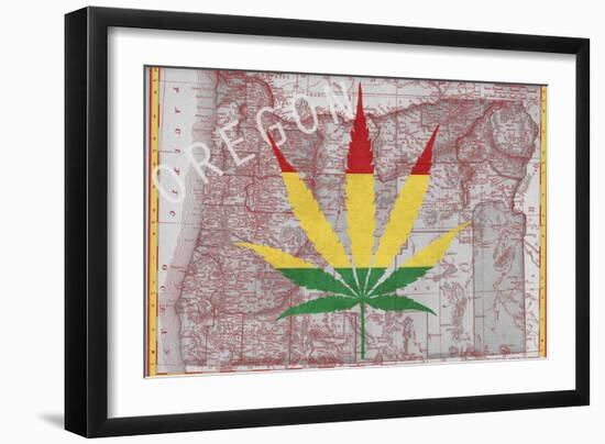 Legalized IV: Oregon-Ali Potman-Framed Giclee Print