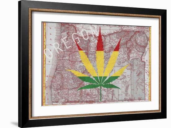 Legalized IV: Oregon-Ali Potman-Framed Giclee Print