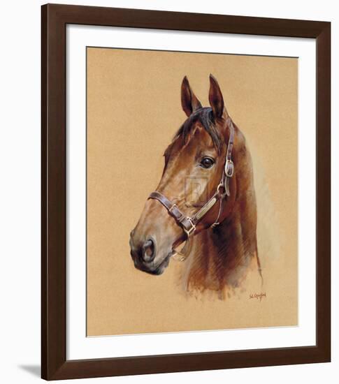 Legend (Best Mate)-Susan Crawford-Framed Limited Edition