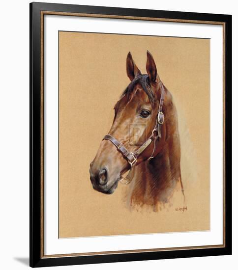 Legend (Best Mate)-Susan Crawford-Framed Limited Edition