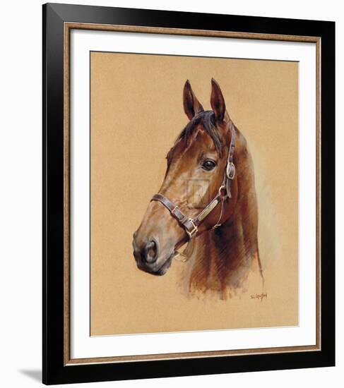 Legend (Best Mate)-Susan Crawford-Framed Limited Edition