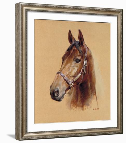 Legend (Best Mate)-Susan Crawford-Framed Limited Edition