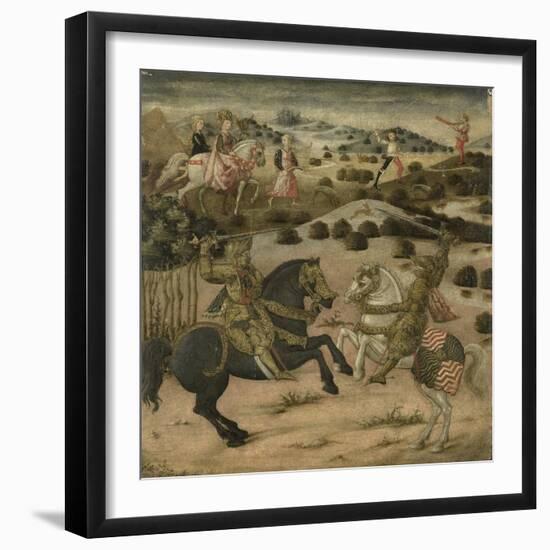 Legend of a Knight-null-Framed Art Print