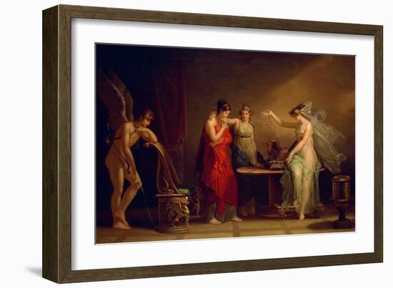 Legend of Cupid and Psyche-Angelica Kauffmann-Framed Giclee Print