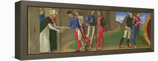 Legend of Saints Justus and Clement of Volterra, Ca 1479-Domenico Ghirlandaio-Framed Premier Image Canvas