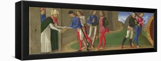 Legend of Saints Justus and Clement of Volterra, Ca 1479-Domenico Ghirlandaio-Framed Premier Image Canvas