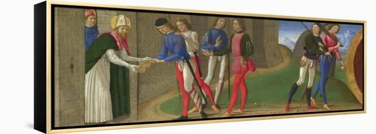 Legend of Saints Justus and Clement of Volterra, Ca 1479-Domenico Ghirlandaio-Framed Premier Image Canvas