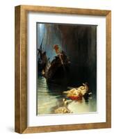 Legend of Sirens-Edoardo Dalbono-Framed Giclee Print