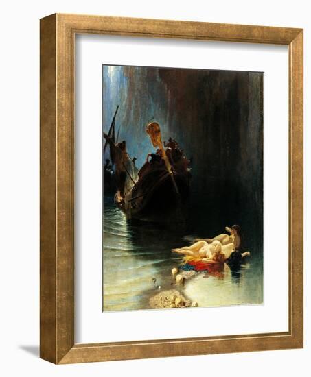 Legend of Sirens-Edoardo Dalbono-Framed Giclee Print