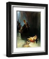 Legend of Sirens-Edoardo Dalbono-Framed Giclee Print