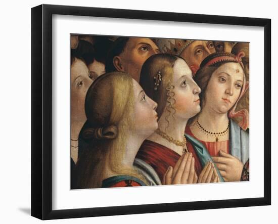 Legend of St Ursula. Apotheosis of St Ursula-Vittore Carpaccio-Framed Giclee Print