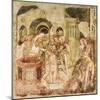 Legend of St Ursula: Baptism of Prince of England, by Tommaso Da Modena-null-Mounted Giclee Print