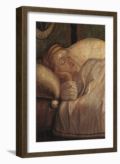 Legend of St Ursula. the Dream of Ursula-Vittore Carpaccio-Framed Giclee Print