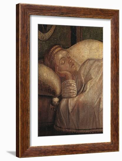 Legend of St Ursula. the Dream of Ursula-Vittore Carpaccio-Framed Giclee Print