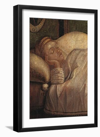 Legend of St Ursula. the Dream of Ursula-Vittore Carpaccio-Framed Giclee Print