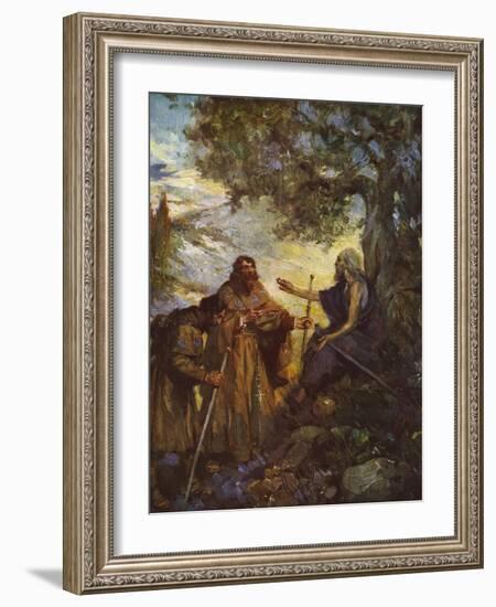 Legend of The-Cyrus Cuneo-Framed Giclee Print