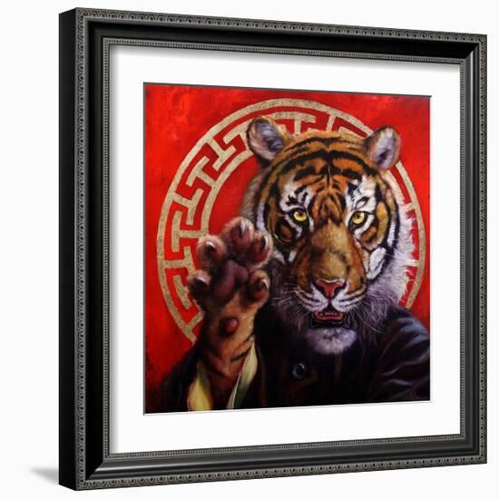 Legend of Tiger Claw-Lucia Heffernan-Framed Art Print