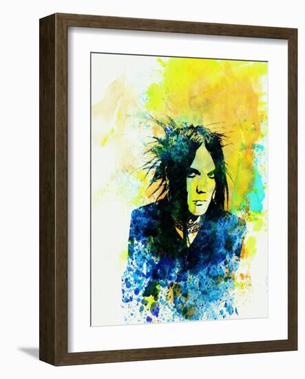 Legendary 69 Eyes Watercolor-Olivia Morgan-Framed Art Print