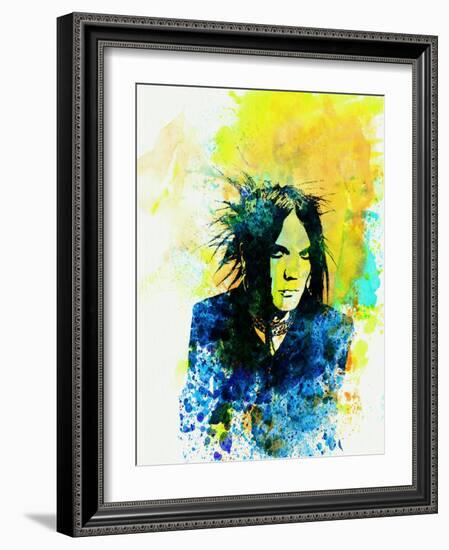 Legendary 69 Eyes Watercolor-Olivia Morgan-Framed Art Print