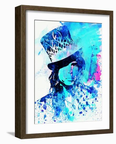 Legendary Aerosmith Watercolor-Olivia Morgan-Framed Art Print