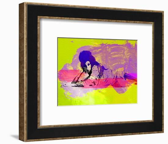 Legendary Amy Watercolor I-Olivia Morgan-Framed Art Print