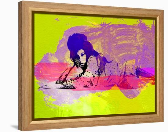 Legendary Amy Watercolor I-Olivia Morgan-Framed Stretched Canvas