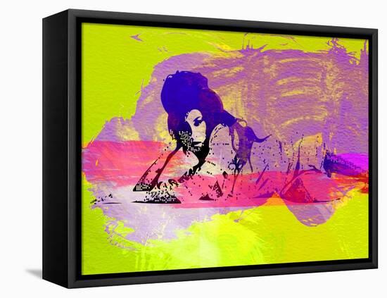 Legendary Amy Watercolor I-Olivia Morgan-Framed Stretched Canvas