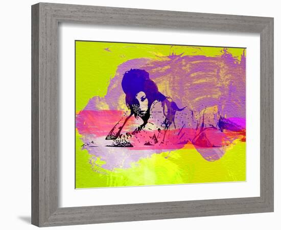 Legendary Amy Watercolor I-Olivia Morgan-Framed Art Print