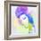 Legendary  Amy Watercolor-Olivia Morgan-Framed Premium Giclee Print