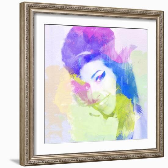 Legendary  Amy Watercolor-Olivia Morgan-Framed Premium Giclee Print