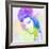 Legendary  Amy Watercolor-Olivia Morgan-Framed Premium Giclee Print