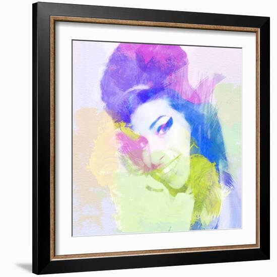 Legendary  Amy Watercolor-Olivia Morgan-Framed Art Print